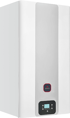 High-Efficiency Condensing Boilers with micro-storage tank RinNova Adaptive Fast 25S