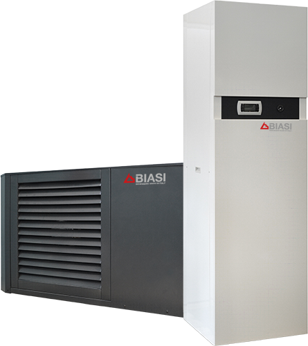 Pompa di calore splittata a 4 tubi Completa DHW 4T
